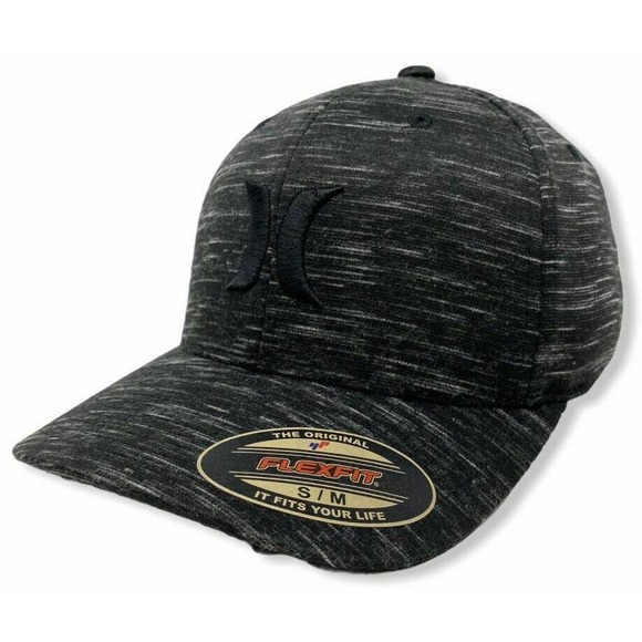 Hurley Men's Icon Textures Snapback Baseball Cap - Stretch Fit, Curved Brim, Lightweight & Breathable - View #11